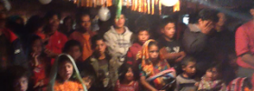 Humble and heartfelt worship in the remote village of San Miguel