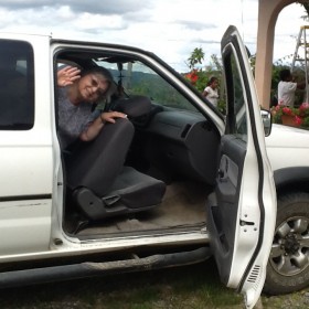 Presbytera Alexandra arrives at her job site and home for the next 40 days