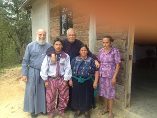 Fr. John and Fr. Andres Giron with Catechists 